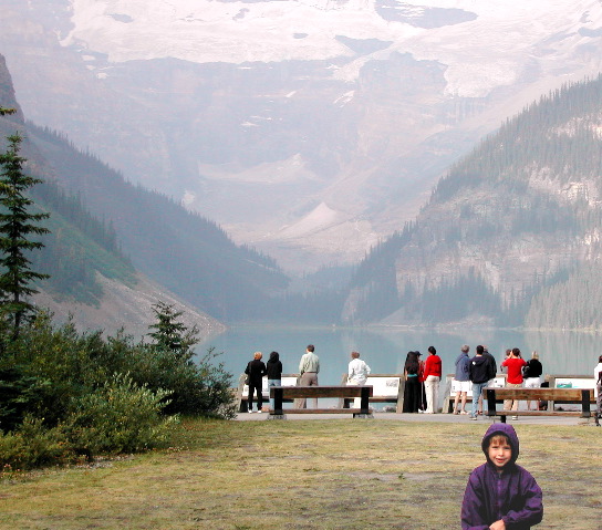 Natan at Latke Louise, Canada