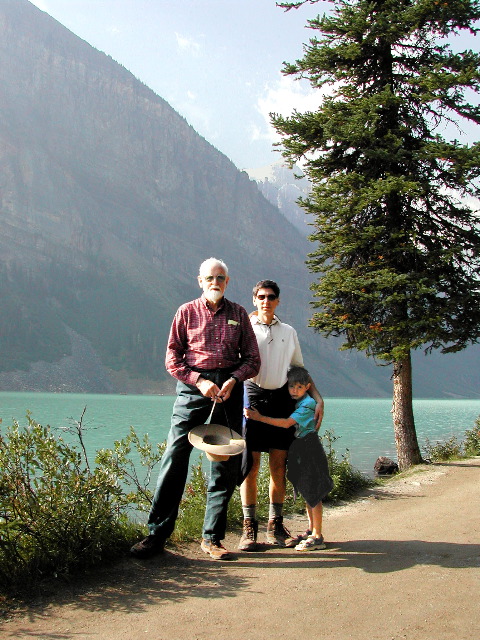 Arthur, Ben, Natan, Lake Louise