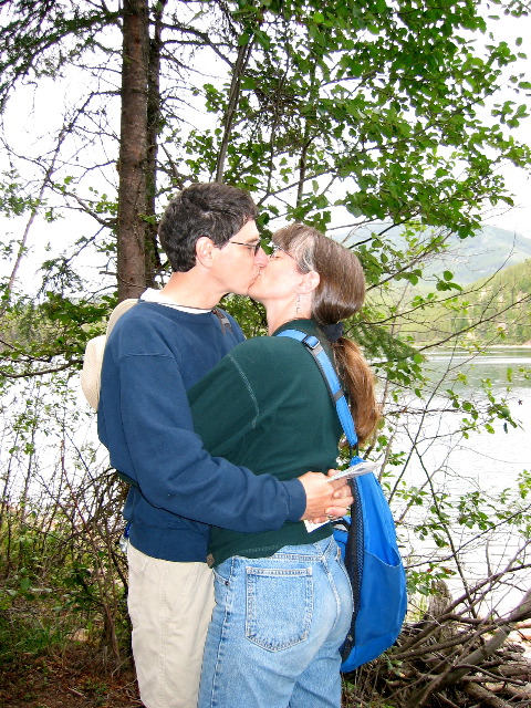 Ben & Mia, Patricia Lake, Jasper, Canada