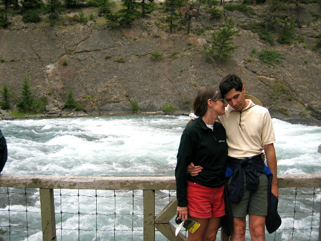 Mia & Ben, Bow River, Banff