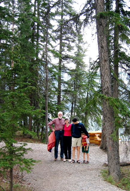 Arthur, Mia, Ben, Natan, Pyramid Lake, Jasper