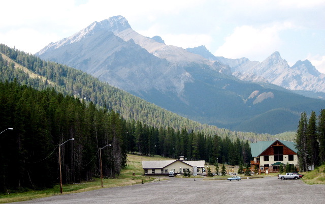 on road to Banff, Canada