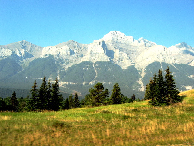 on way to Calgary from Banff