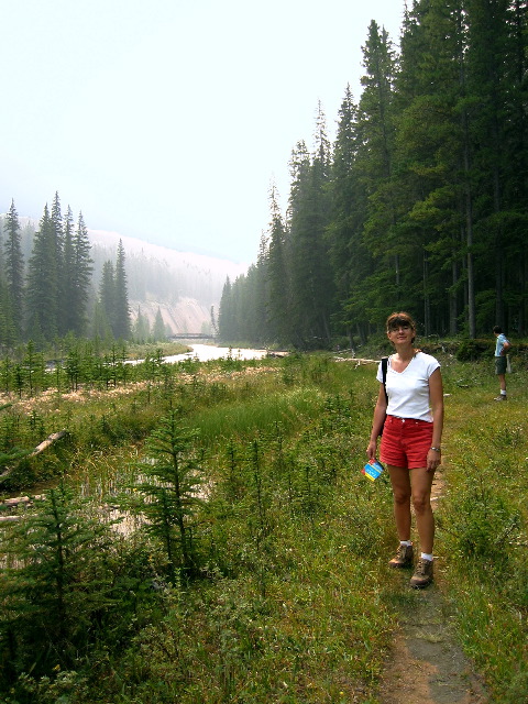 Mia, Spray River, Banff