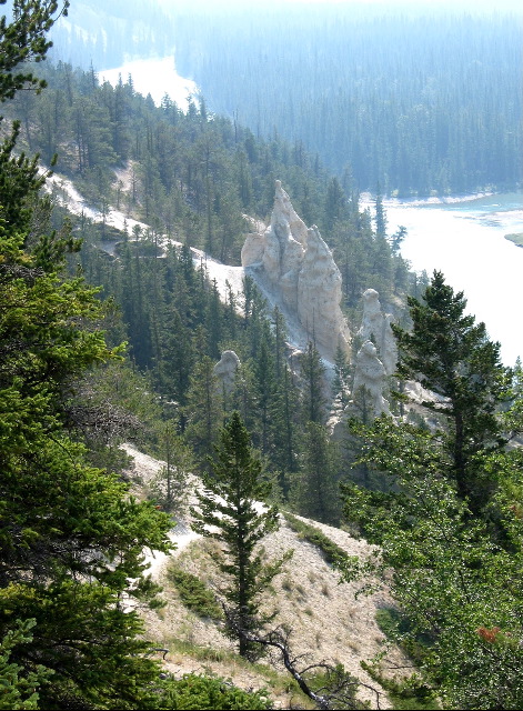 hoodoos, Banff, Canada