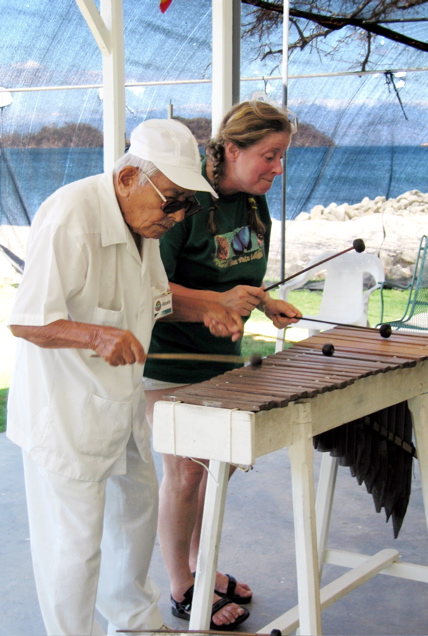 Punta Coral trip--Abuelo and Martha