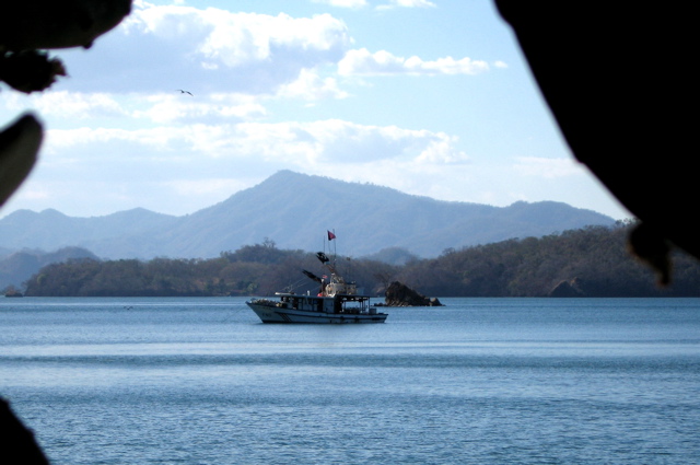 Punta Coral trip--fishing boat