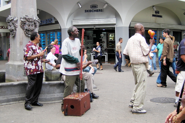 San Jose buskers