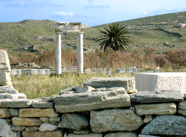 80. Delos - Palm tree where Apollo was born