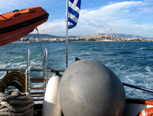 34. Underway aboard the Panorama