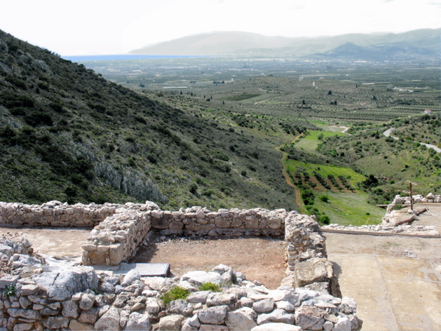 38. Nafplio in distance, from Agamemnon's palace