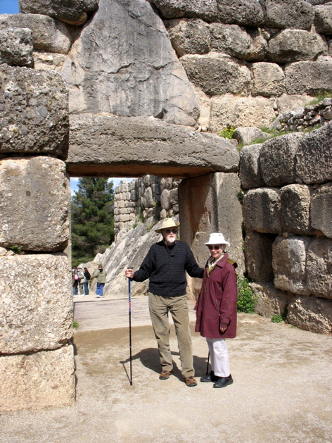 40. Within the Lion Gate, Ag.'s palace