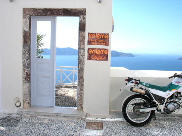 69. Santorini doorway