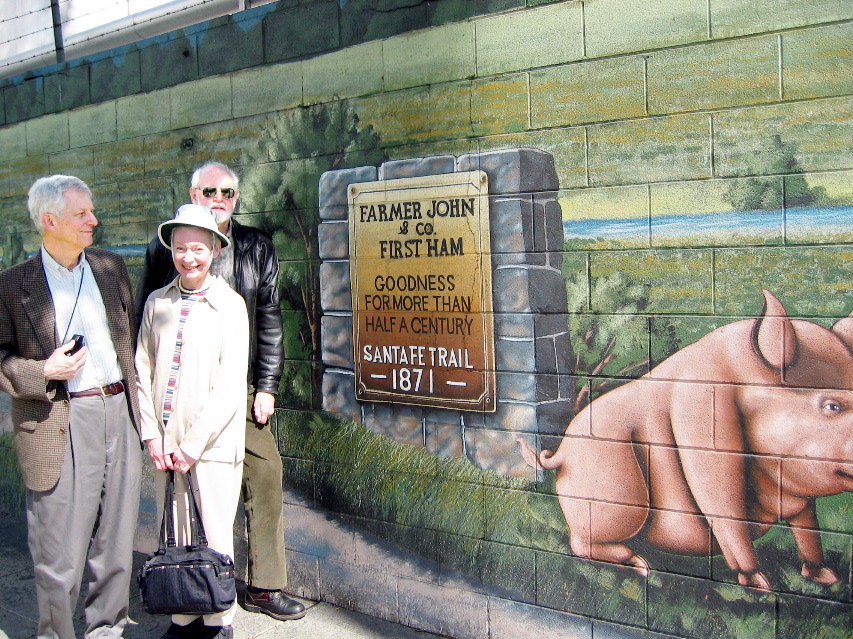 Leonard, Kerstin, & Arthur, Farmer John meat packers, LA