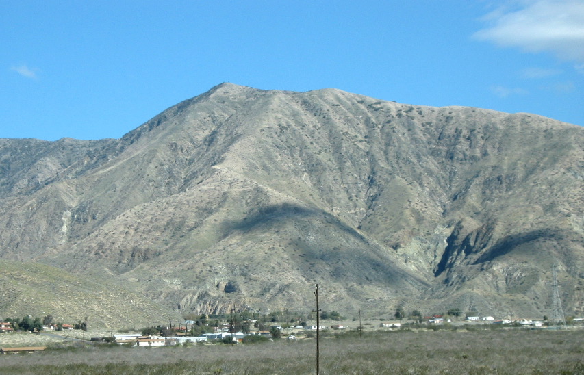 on way to Palm Springs, CA