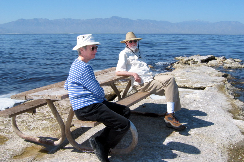 Kerstin & Arthur, the Salton Sea