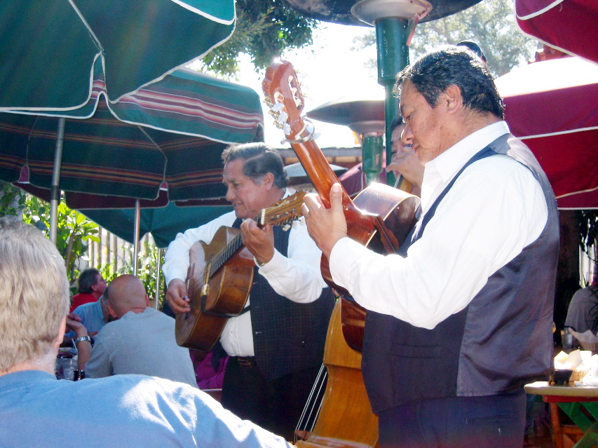 luncheon serenade, Old Town, San Diego