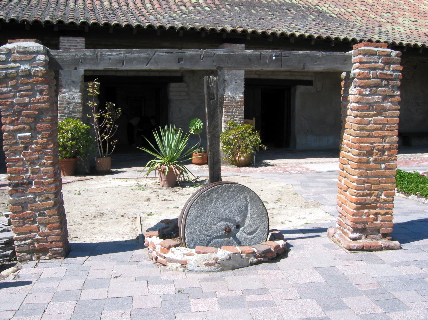 millstone, Mission at San Juan Capistrano