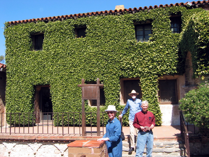 Kerstin, Arthur, & Leonard, Capistrano Mission