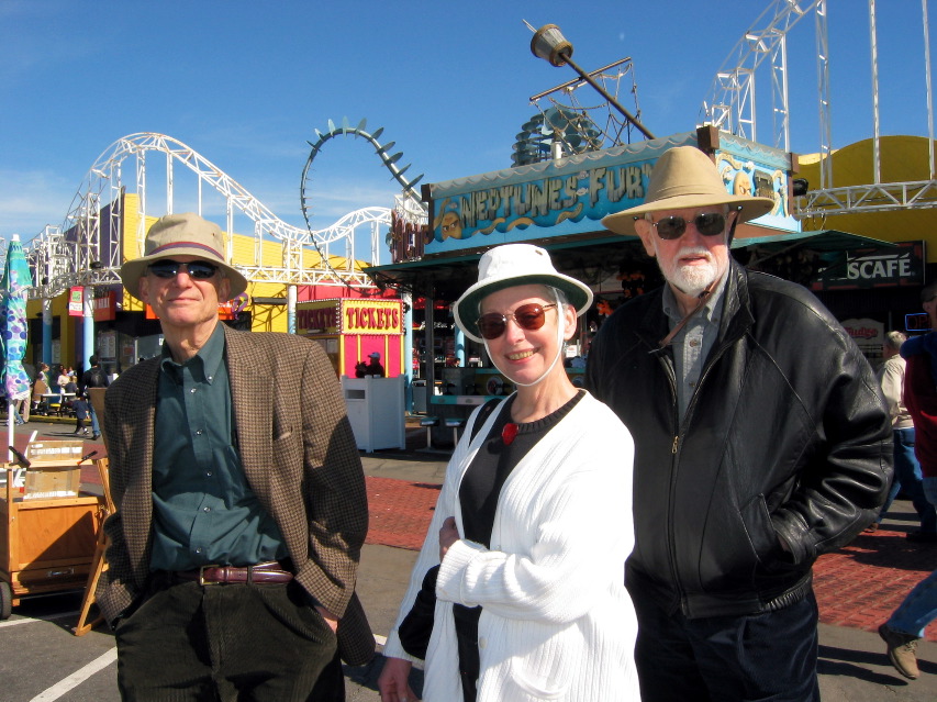 Leonard & Kerstin Trawick, Arthur Luehrmann, Santa Monica Pier