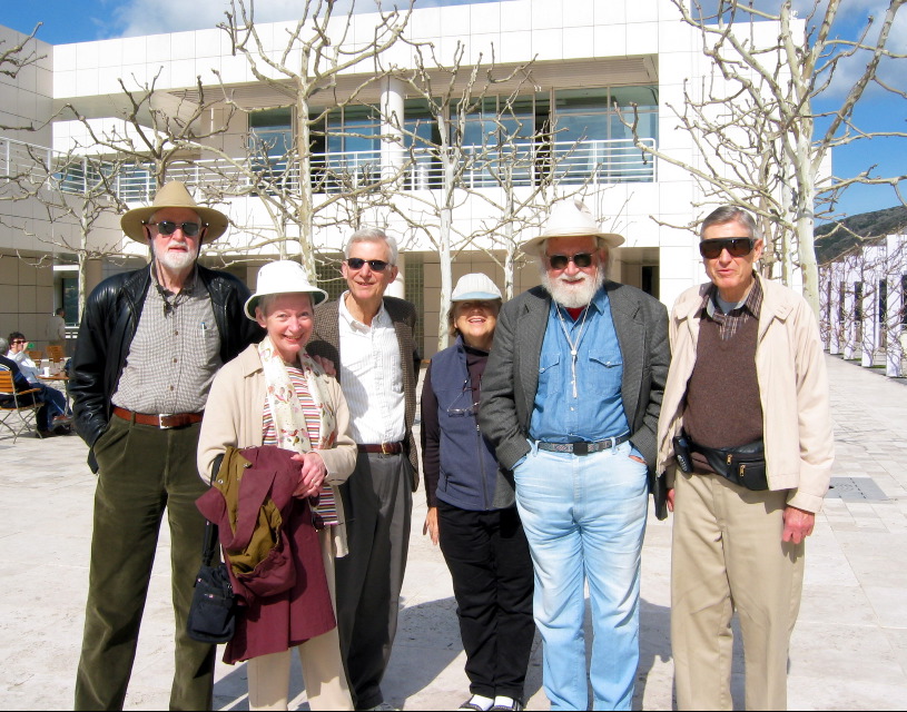 The group at The Getty Center