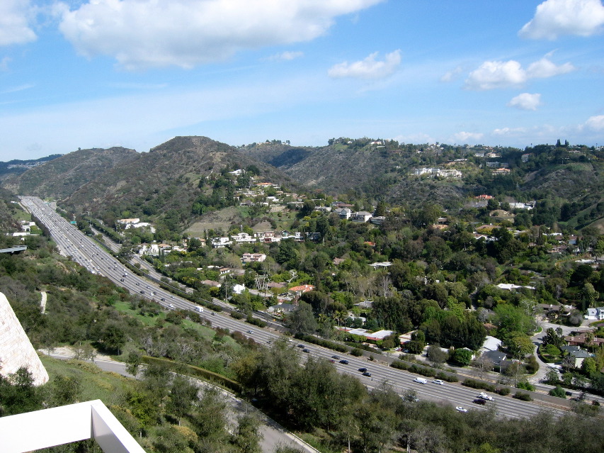 one of views from Getty Center