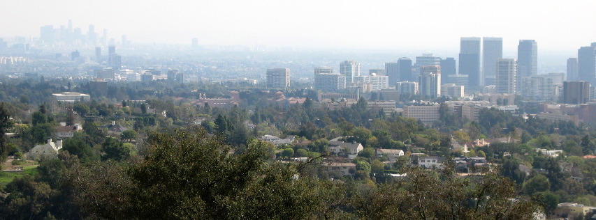 one of views from Getty Center