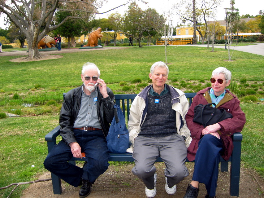 Arthur, Leonard, & Kerstin, La Brea Tar Pits