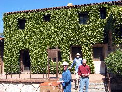 Kerstin, Arthur, & Leonard, Capistrano Mission